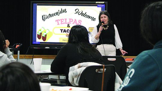 Admins, families connect over tacos, TELPAS testing