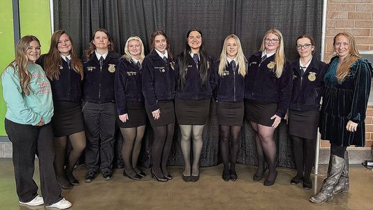 Aubrey FFA members attend nationals