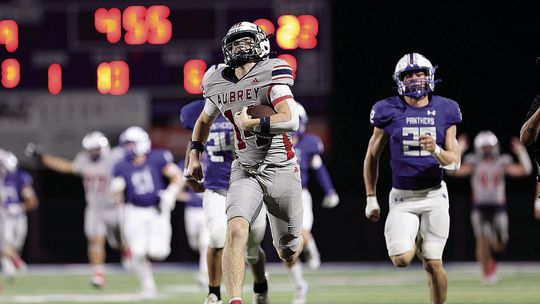 Aubrey notches first win for season