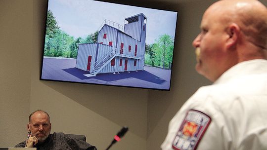Aubrey to build fire training tower