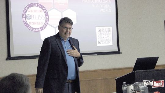 Breakfast features cybersecurity