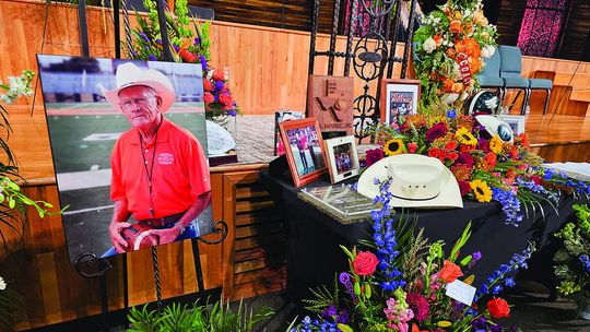 Celebrating a Pilot Point giant
