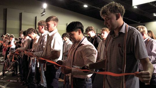 Class of 2026 celebrates ties