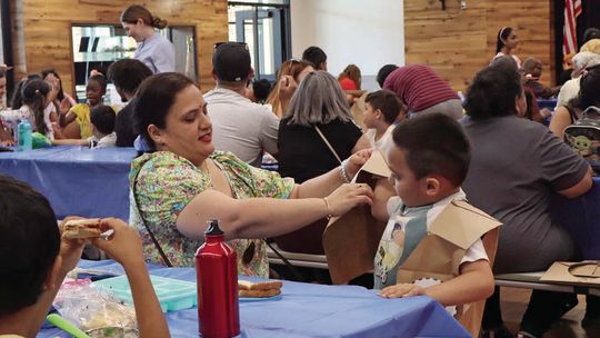 Fashion show highlights language skills