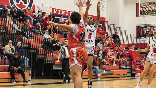 Lady Chaps roll over Lady Cats 41-10