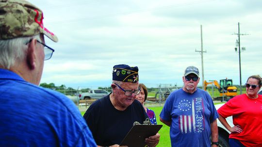 Legion honors Flag Day