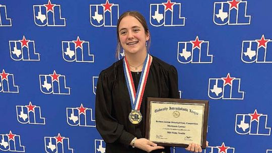 Lewter earns first with essay