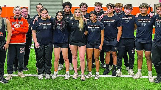 Pilot Point lifters hit stride in Celina