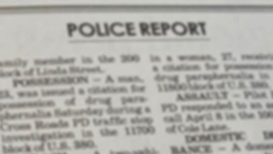 POLICE REPORT