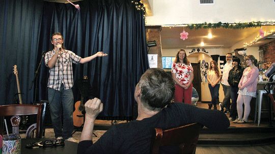 Public, students come together with art