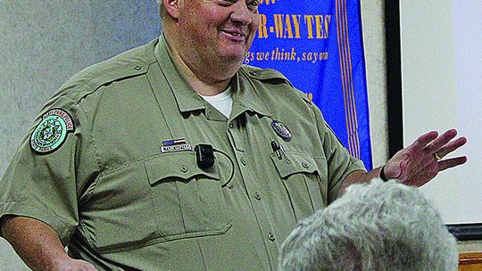 Stewart shares state park info