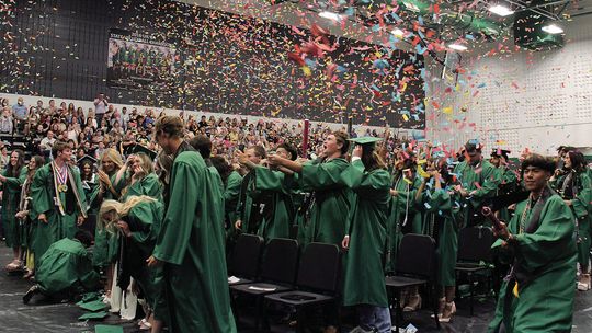 Tioga High School graduates 73
