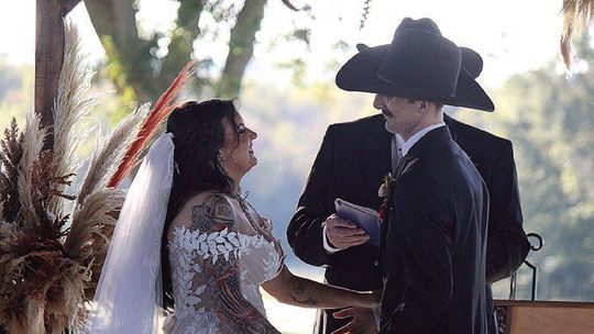 Tioga VFD couple weds