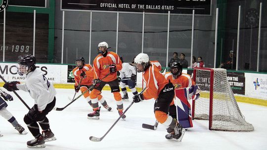 Watching the puck