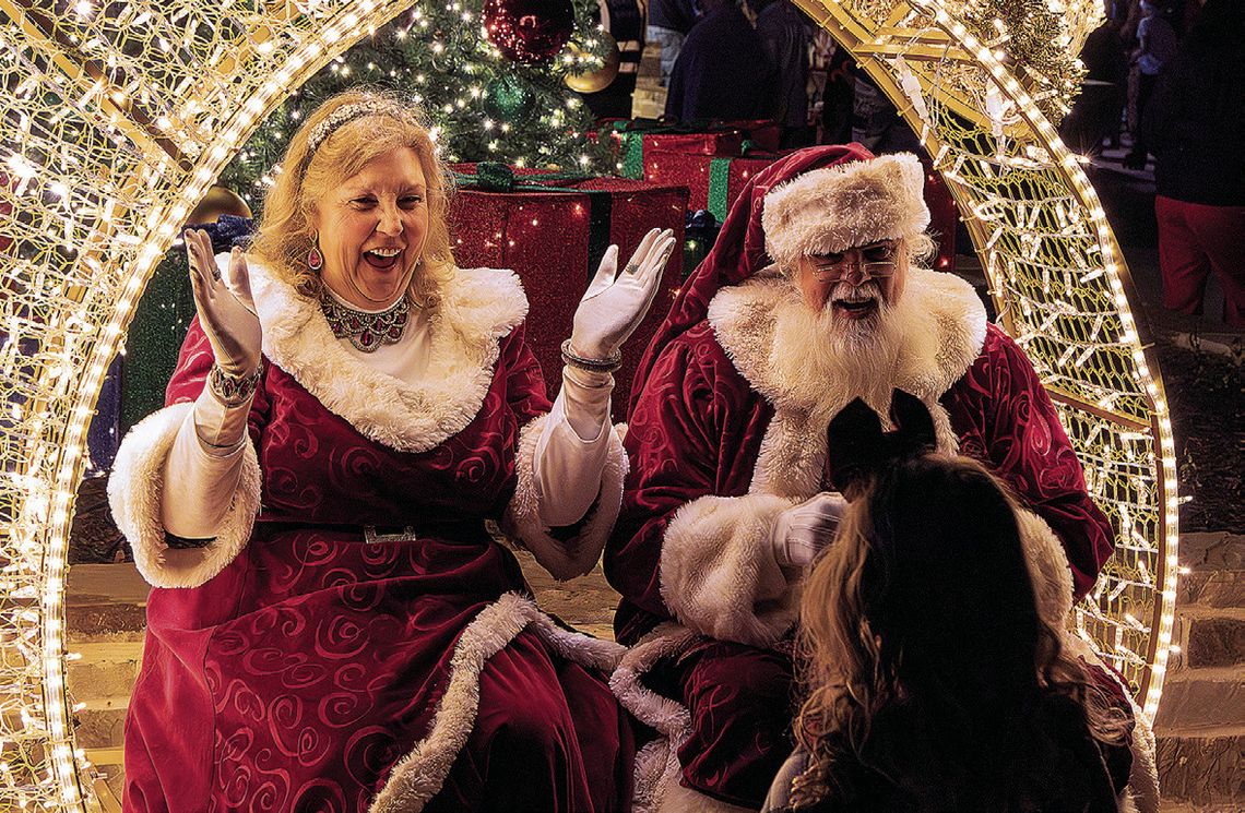 A magical night in Aubrey