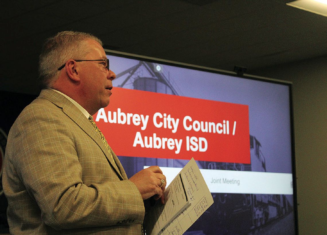 Aubrey, AISD plan together