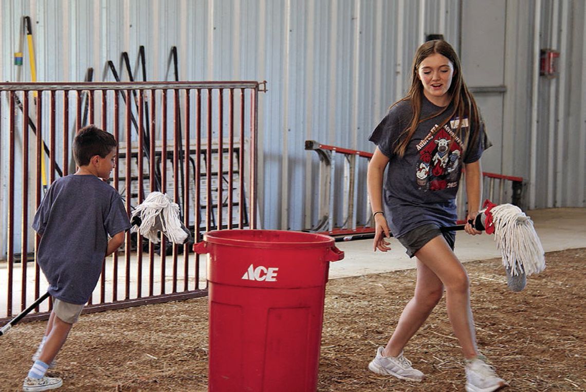 Aubrey FFA holds first youth camp