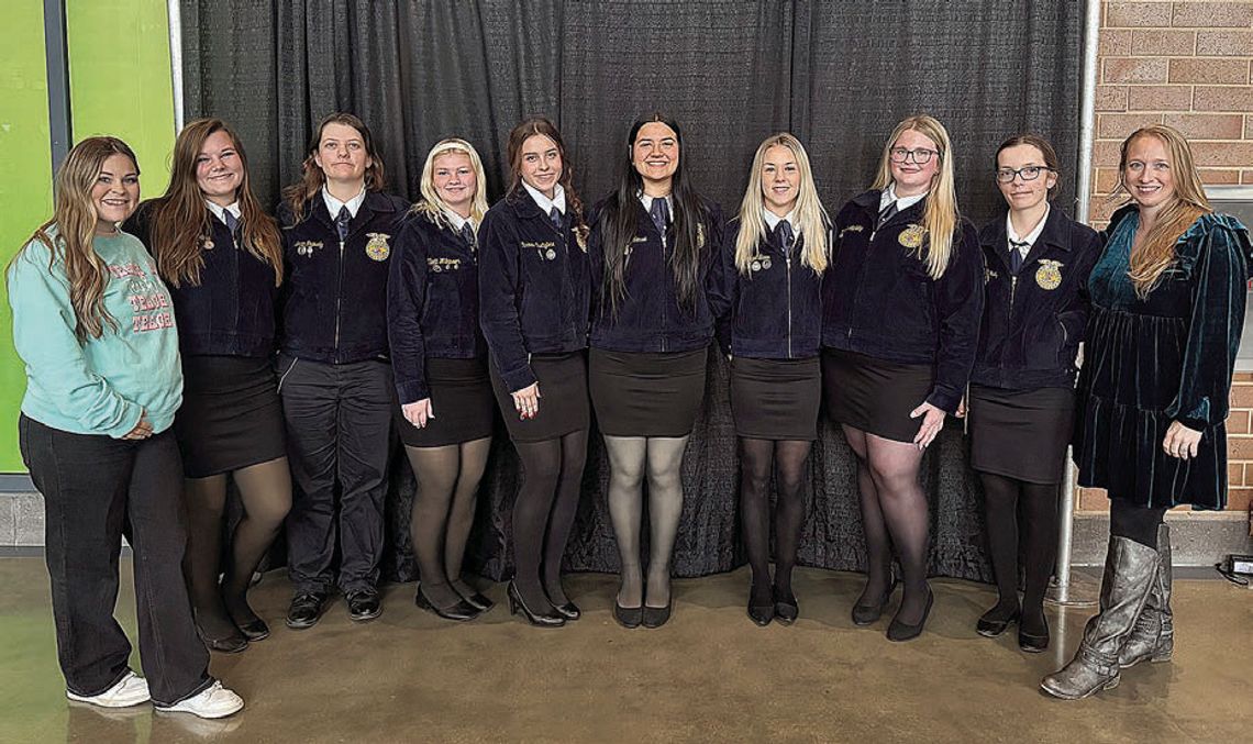 Aubrey FFA members attend nationals