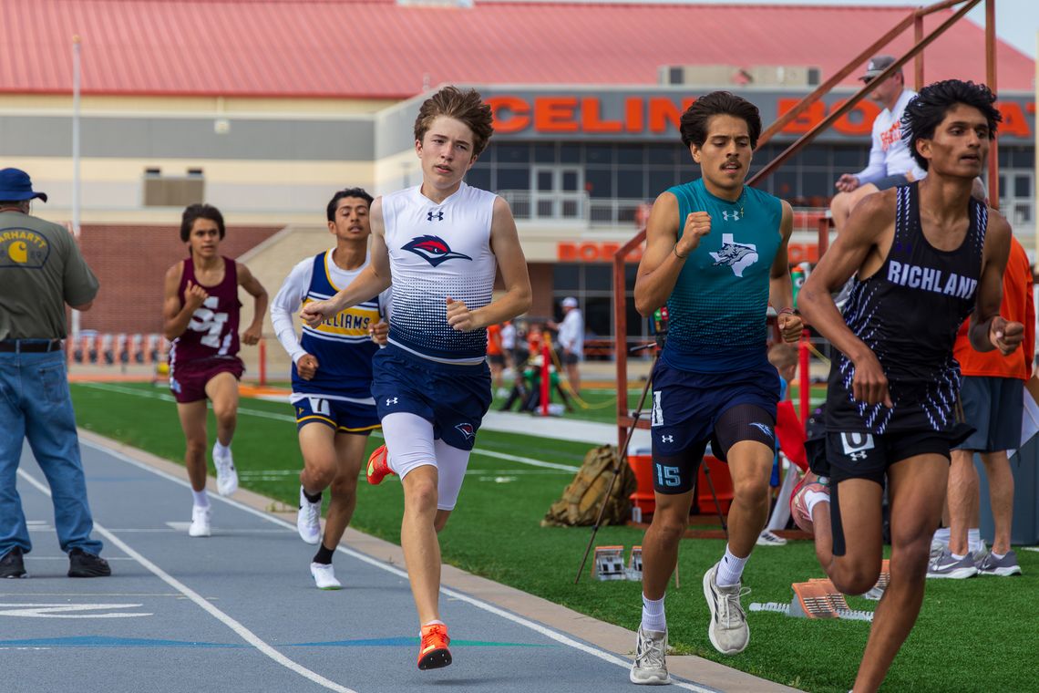 Aubrey girls, boys finish in Top 5, head to Regionals