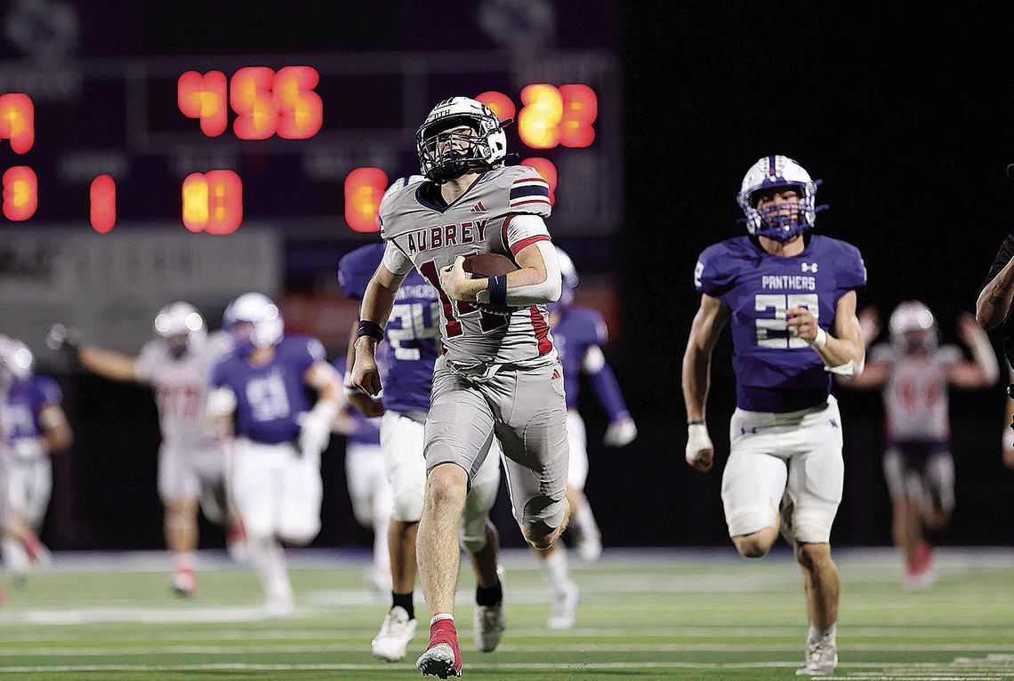 Aubrey notches first win for season