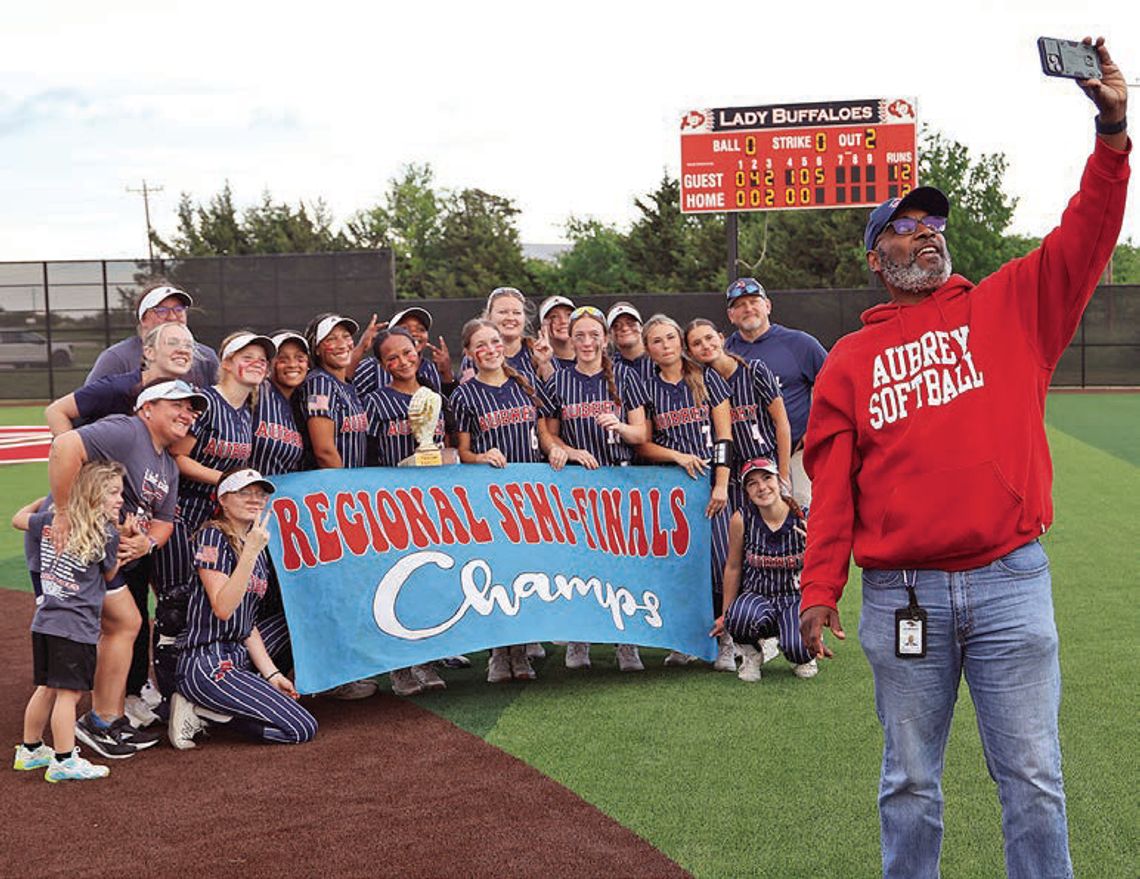 Aubrey softball keeps rolling