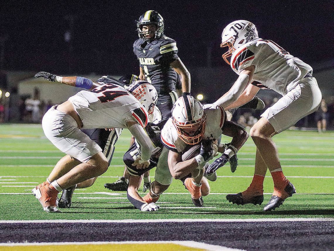 Bearcats wipe field with Palmer Bulldogs