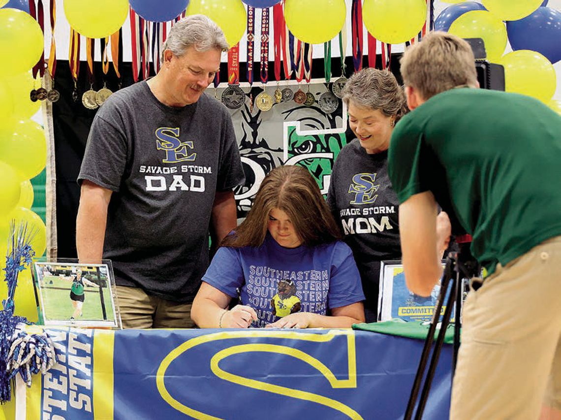 Byler perseveres, signs