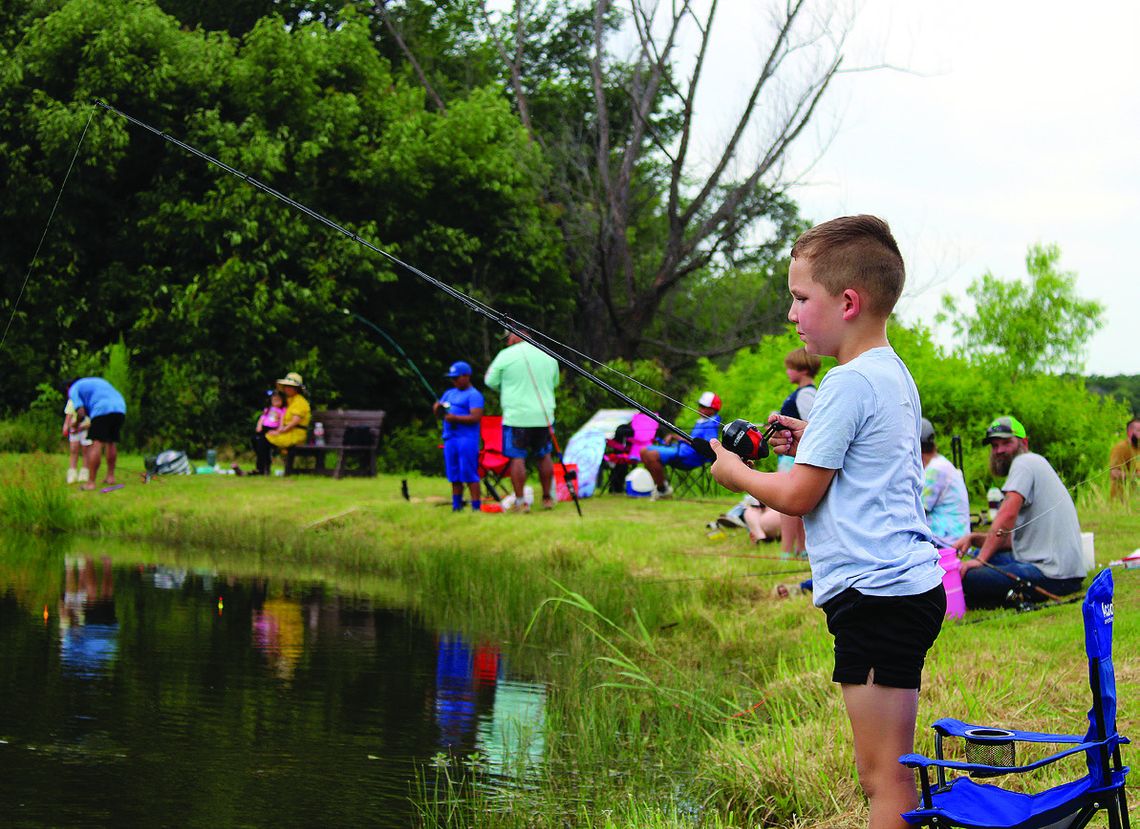 Catch-a-thon draws young anglers