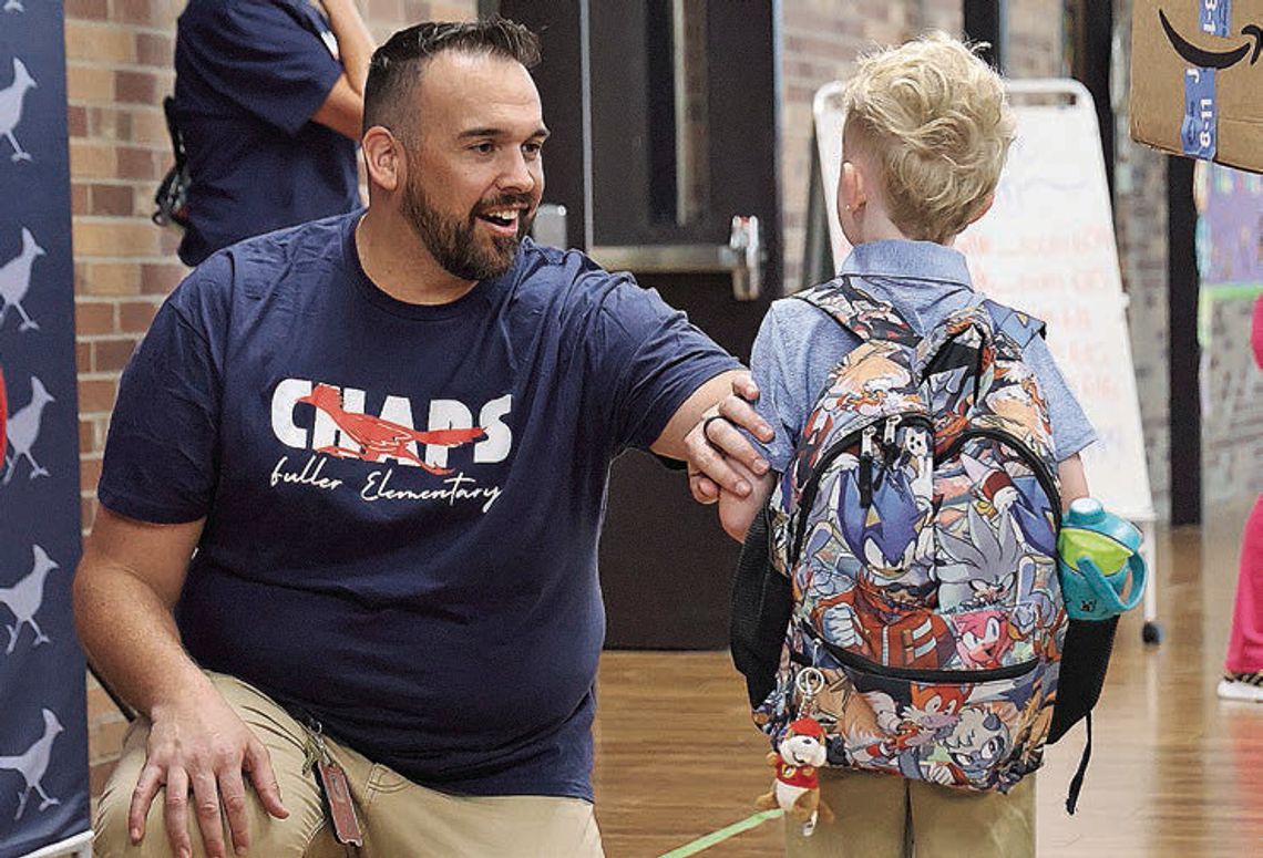 Chaps fill classrooms across district