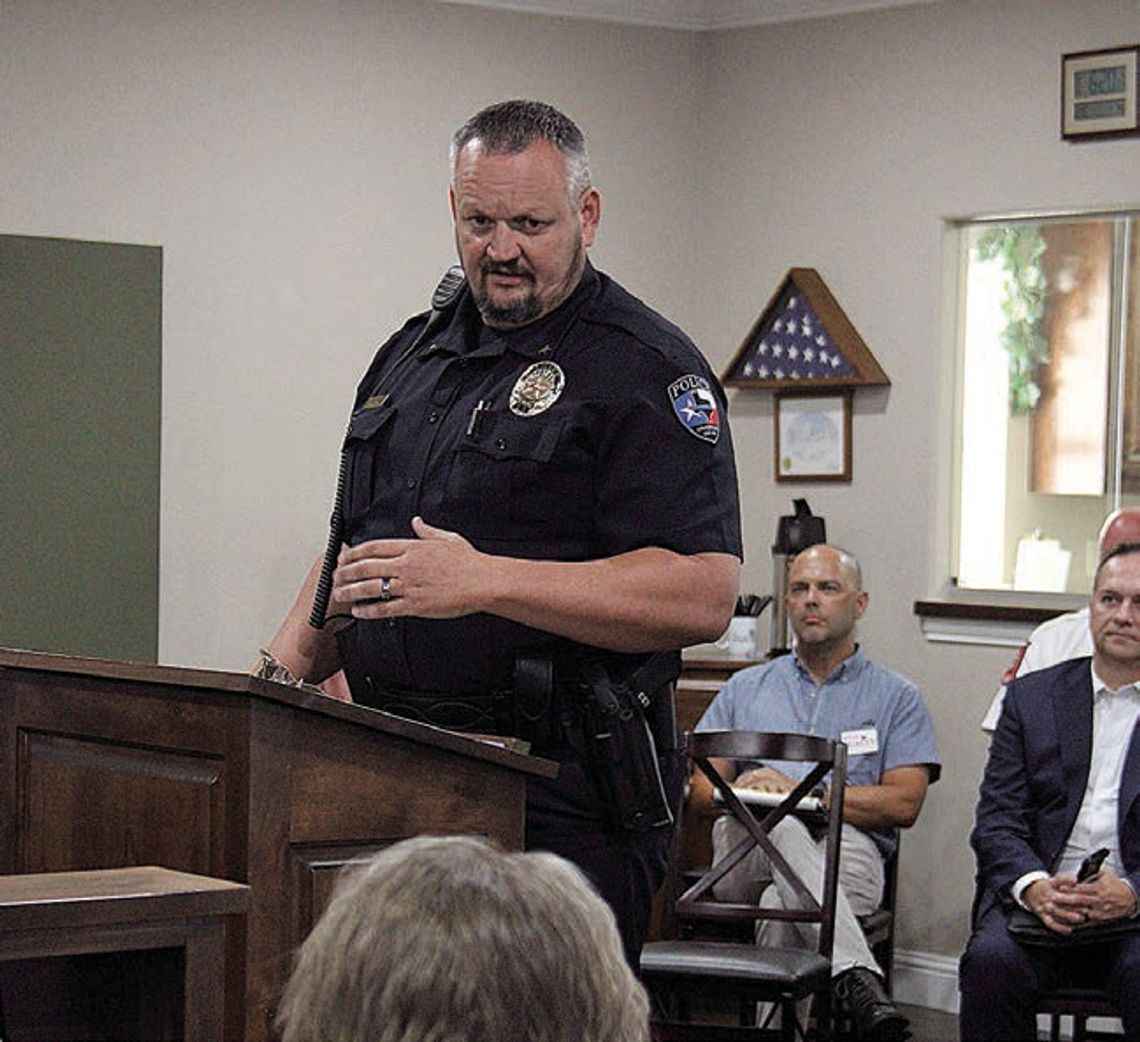 Chief shares new approach