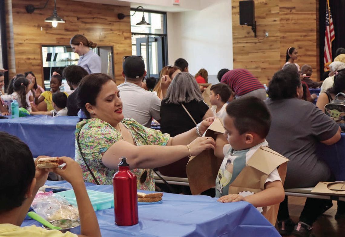 Fashion show highlights language skills