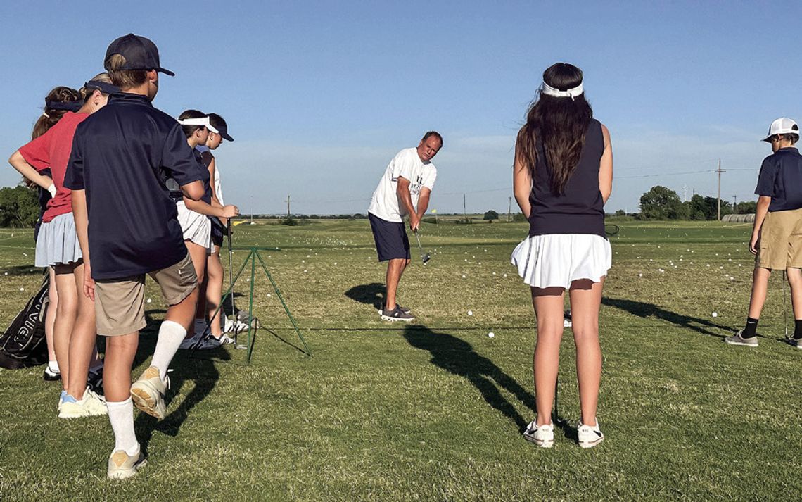 Golf program celebrates start Golf program celebrates start
