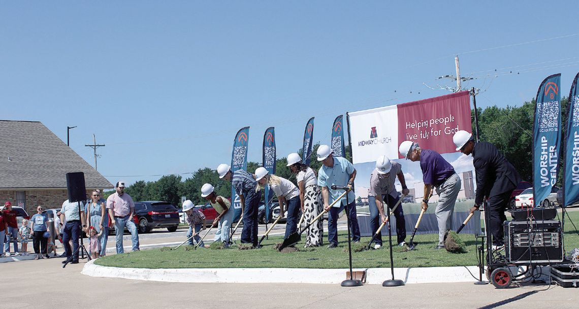 Midway breaks ground to grow Midway breaks ground to grow