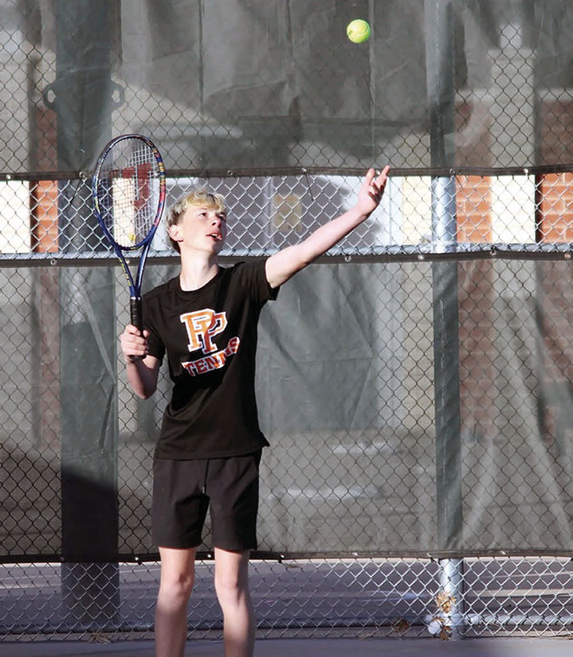 On the ball