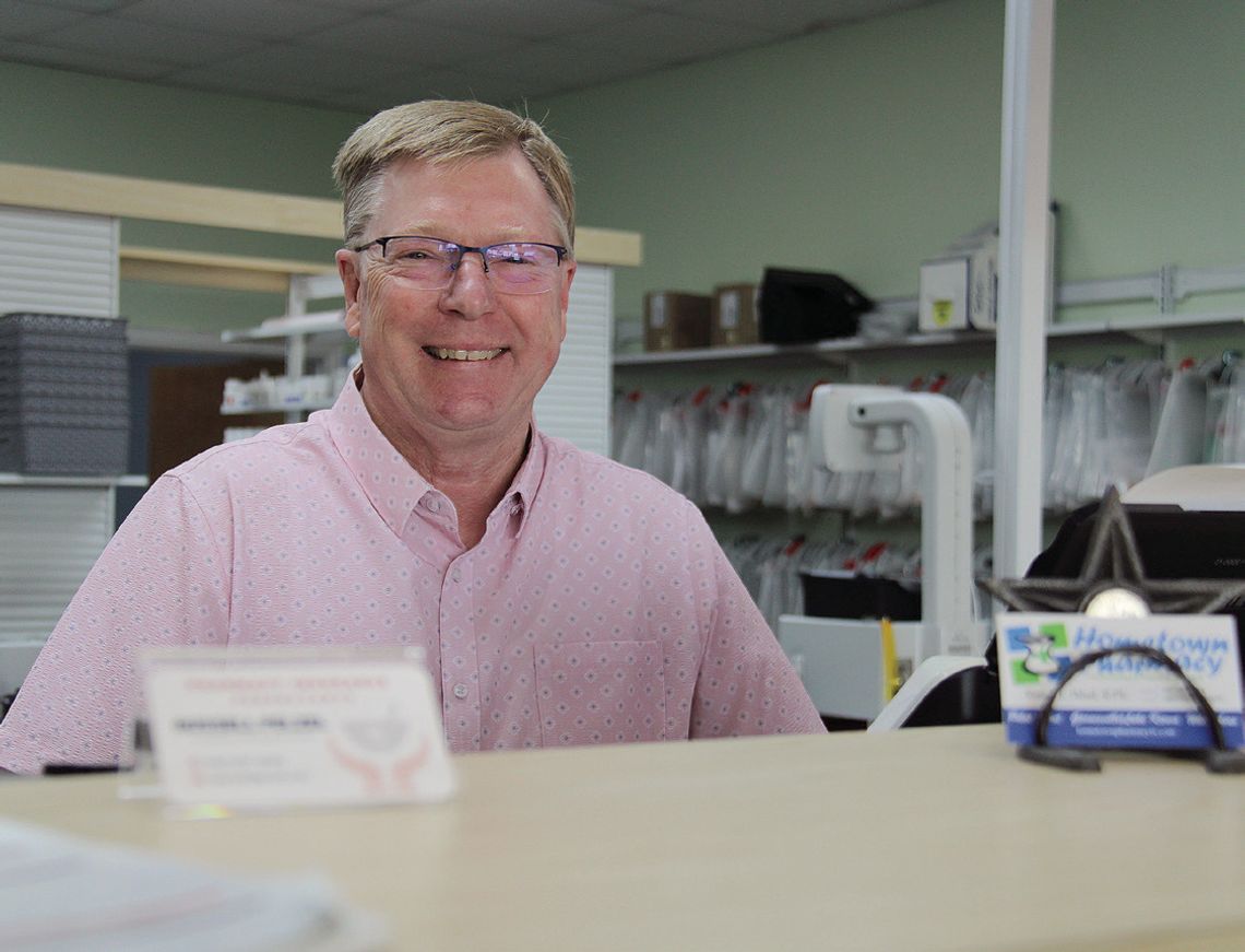 Pelzel cares for neighbors