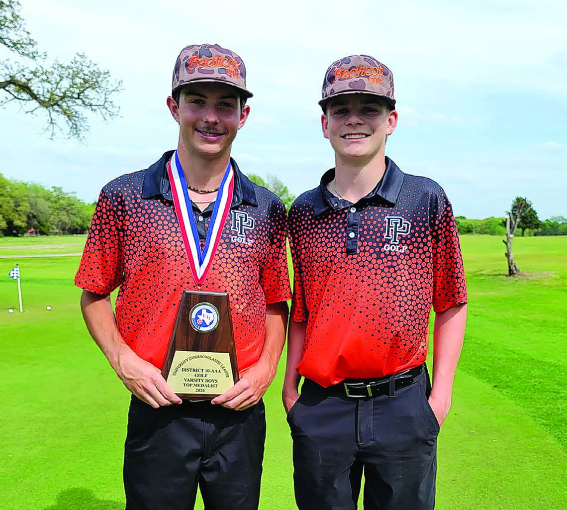 Pilot Point launches two golfers to regionals