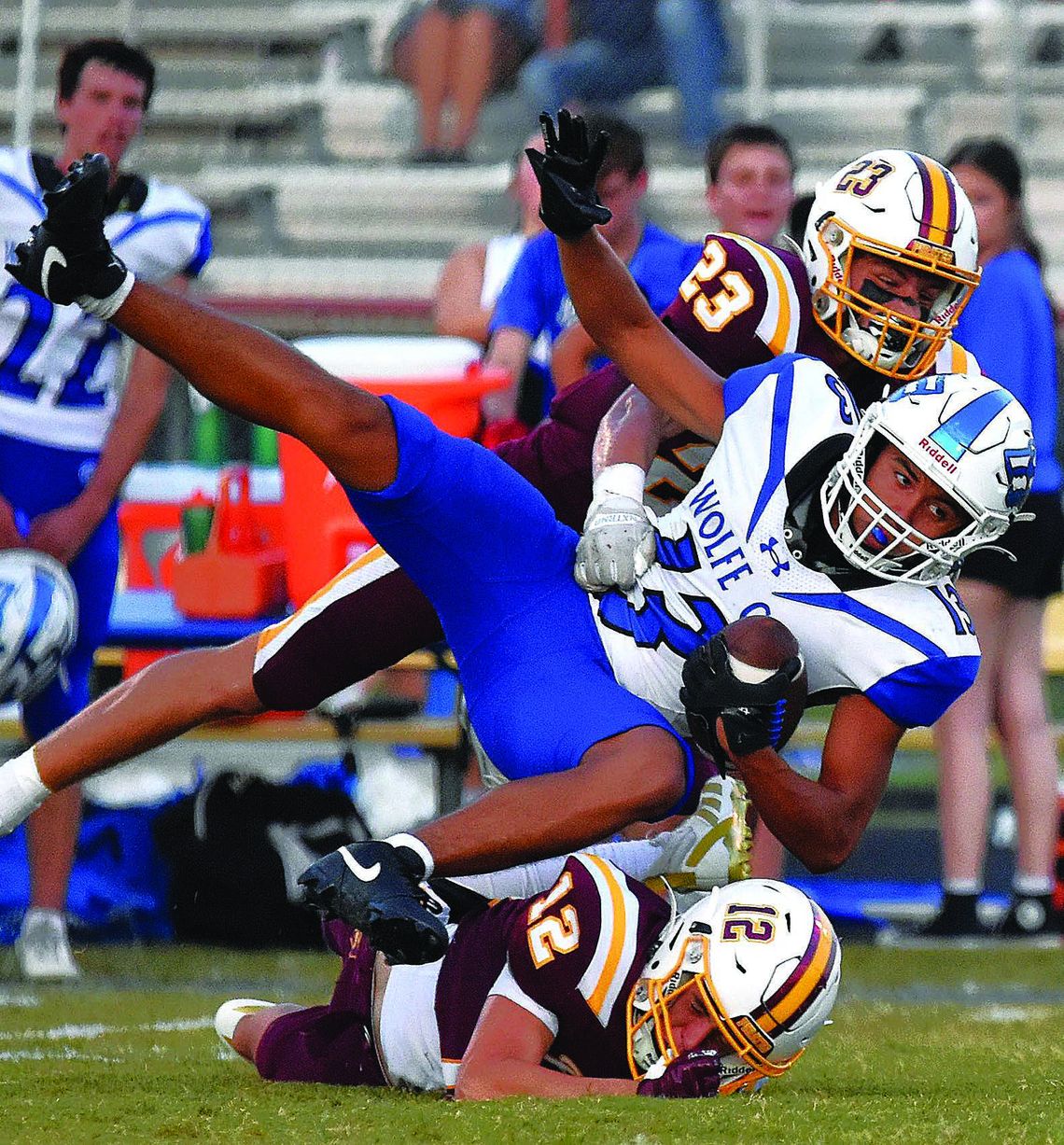 Pirates cut down Wolves in Collinsville