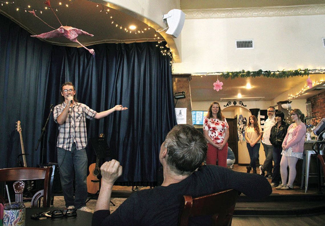 Public, students come together with art