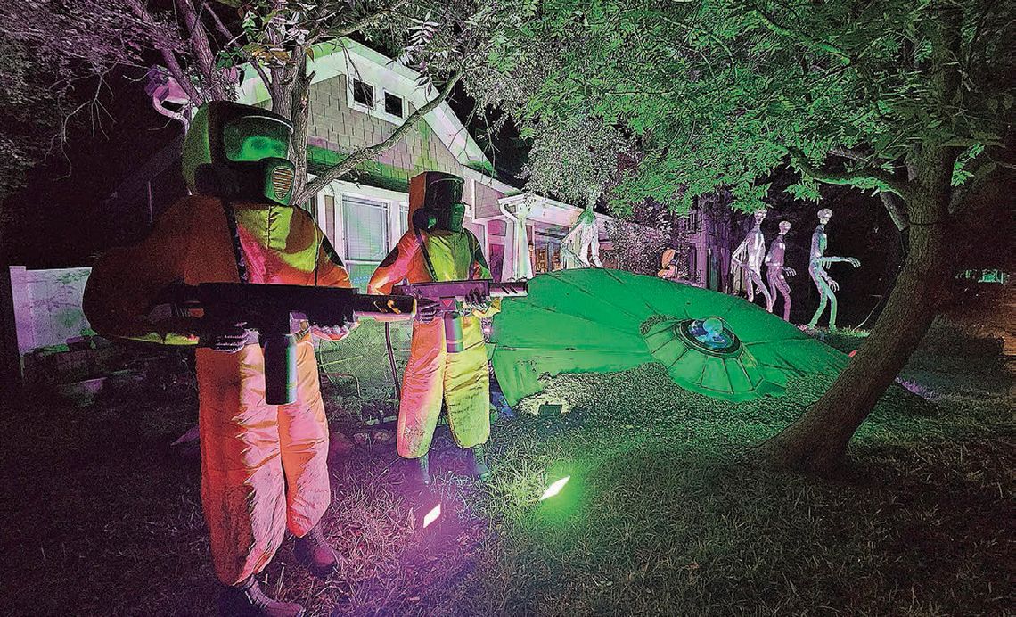 Spooky scene Spooky scene