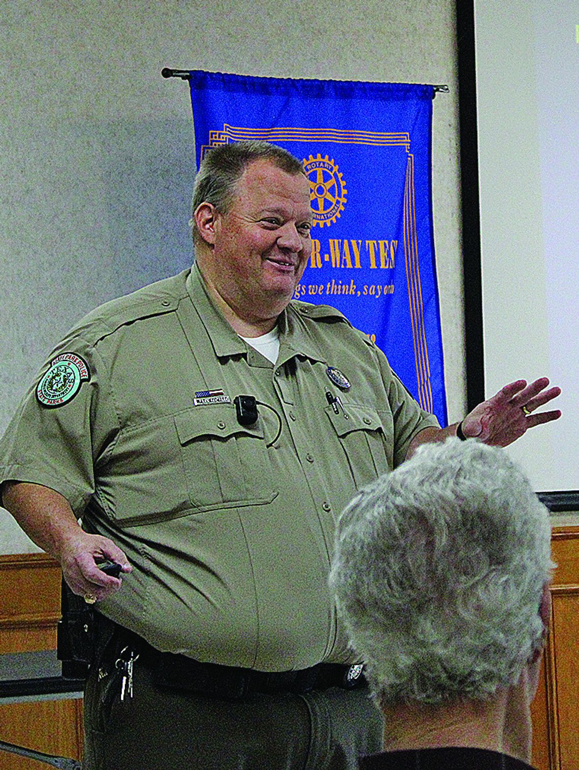 Stewart shares state park info
