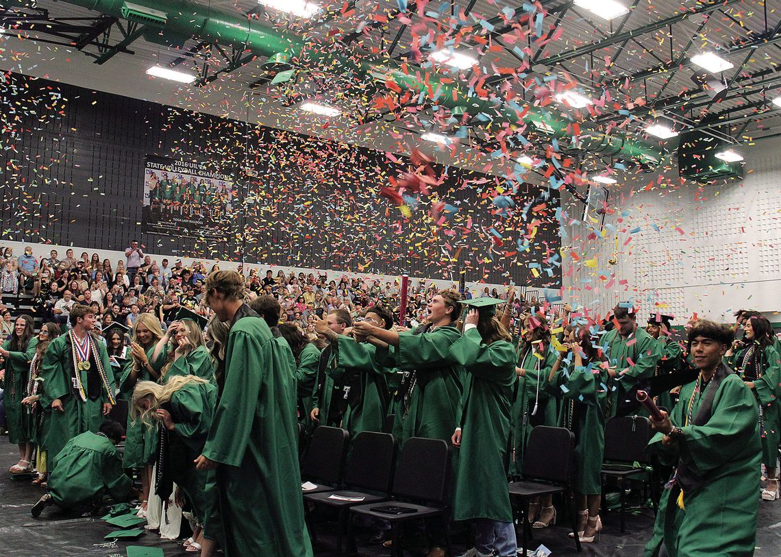 Tioga High School graduates 73 Tioga High School graduates 73