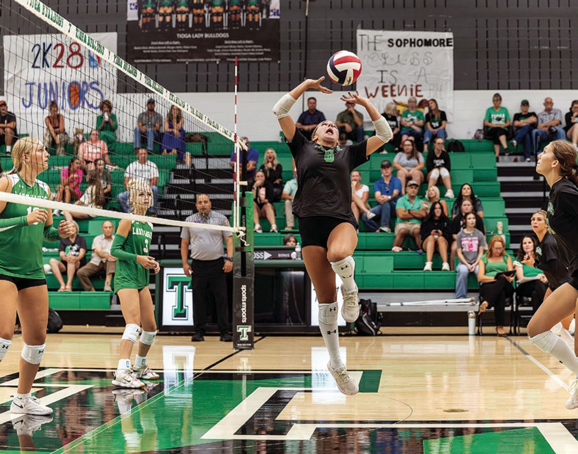 Tioga sweeps Valley View Tioga sweeps Valley View