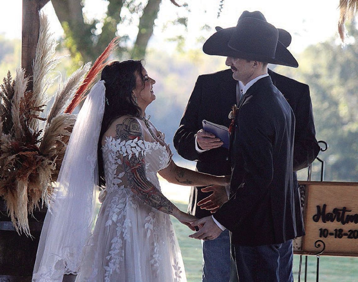 Tioga VFD couple weds