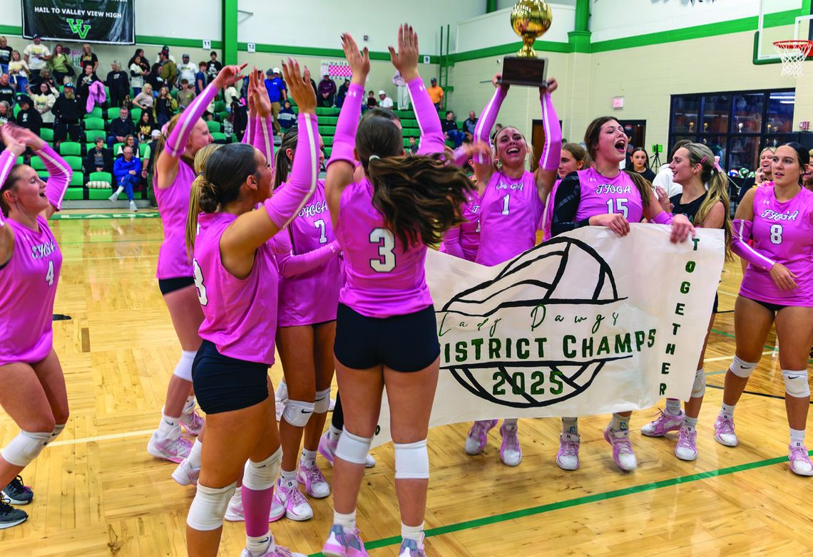 Tioga volleyball rolls into playoffs